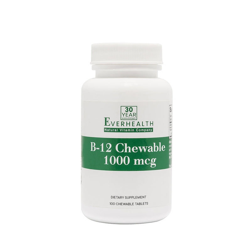 B12 1000 mcg chewable tablets