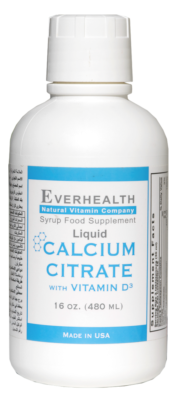Calcium Citrate - Everhealth Natural Vitamins