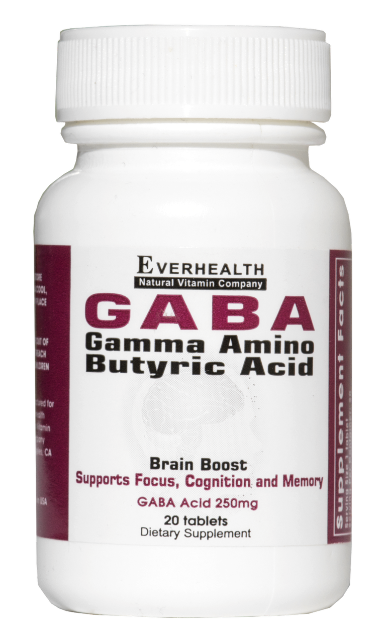 Gaba - Everhealth Natural Vitamins