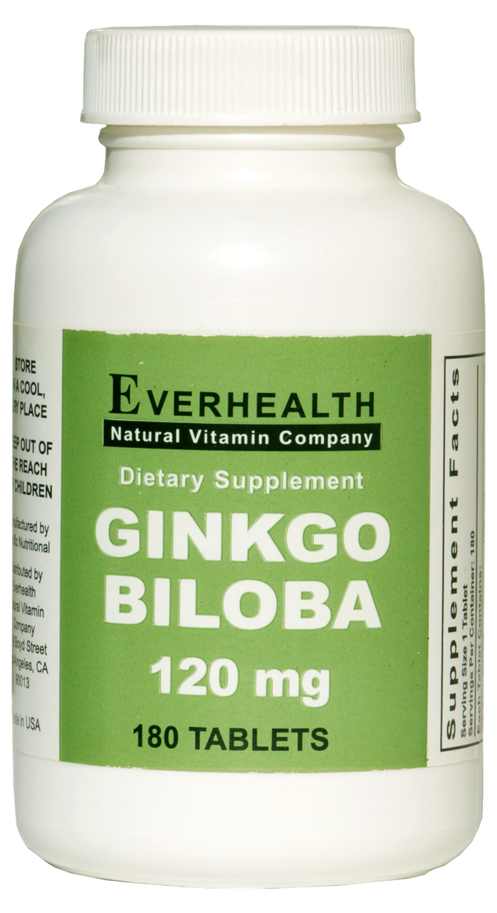 Ginkgo Biloba - Everhealth Natural Vitamins