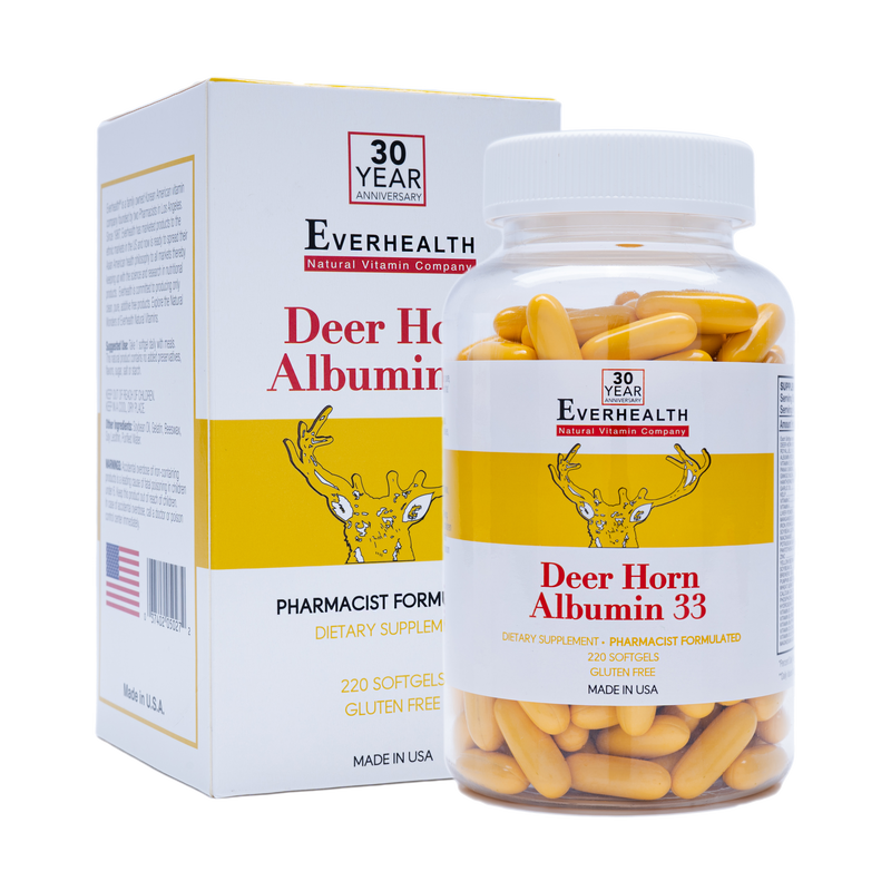 Deerhorn Albumin 33 - Everhealth Natural Vitamins